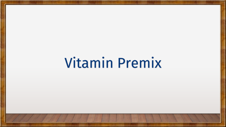 vitamin premix